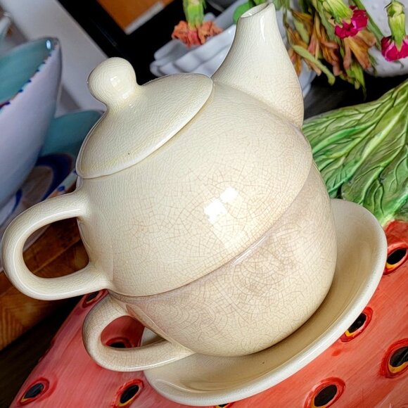 Tea For One Teapot Set - Picture 1 of 4